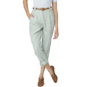 American Apparel High-Waist Pleated Pant